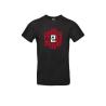 FRERES 2 MISERE - T-shirt noir Homme Logo